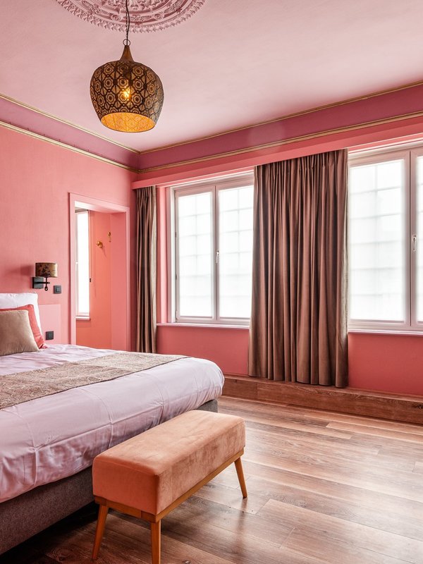 Schitterend uitzicht op de tuin en het Stee vanuit de kamers bij Sies Boutique Hotel