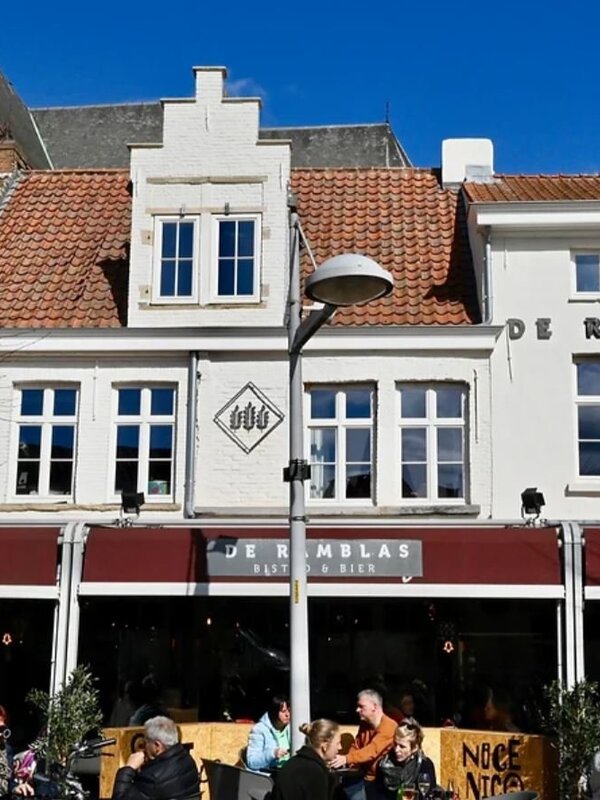 De Ramblas op de markt van Eeklo