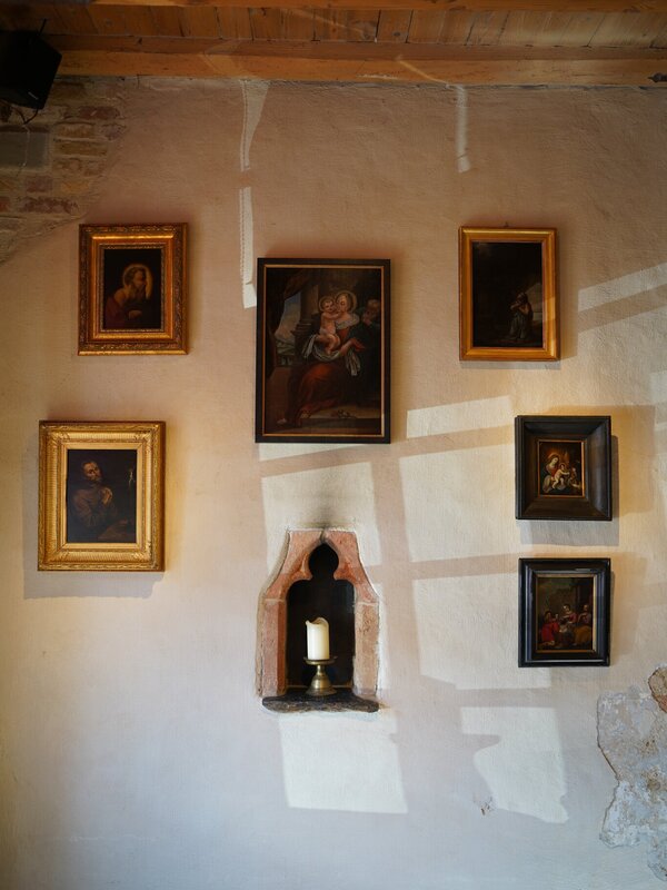 Interieur van Convent Santa Clara in Middelburg