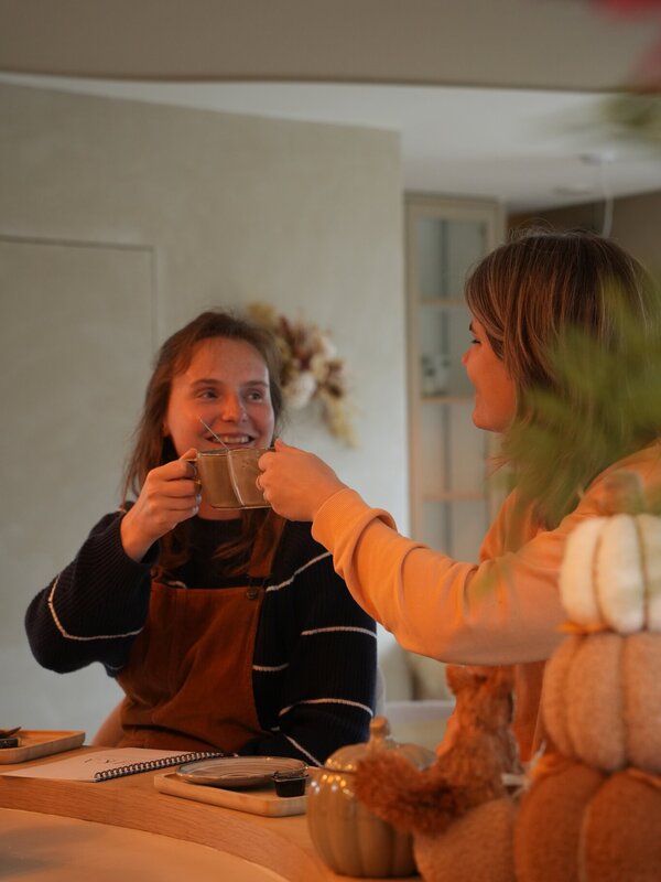 Koffie drinken in Fika (Aalter)